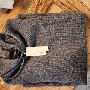 Vince Men's waffle knit hoodie, L, new with tags